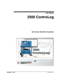Thumbnail of document Manual - 2CL ControLog Automation and Control Software